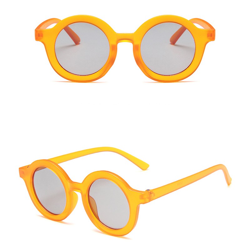 Kính Mát Gọng Tròn Nhiều Màu Thời Trang Cổ Điển Dành Cho Bé
