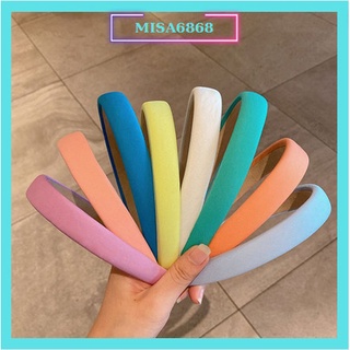 Bờm Cài tóc vải trơn đủ màu phong cách Hàn Quốc dành cho nữ
