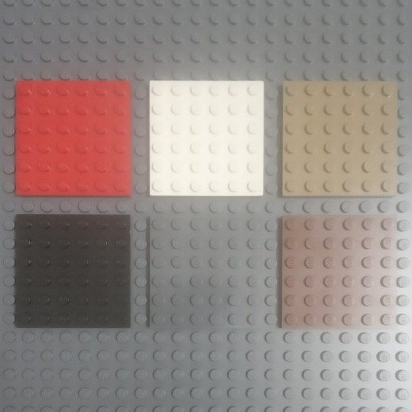 Đồ Chơi Chính Hãng Plate 6 x 6