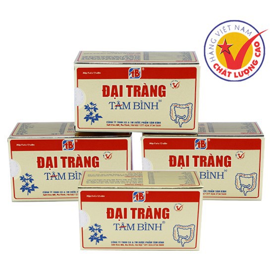 Đại Tràng Tâm Bình/ Đại tràng Tâm Bình Extra  - Hộp 60 viên