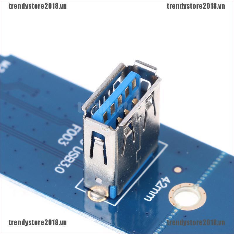 Card Chuyển Đổi Ngff M.2 Sang Usb 3.0 Cho Pci-E