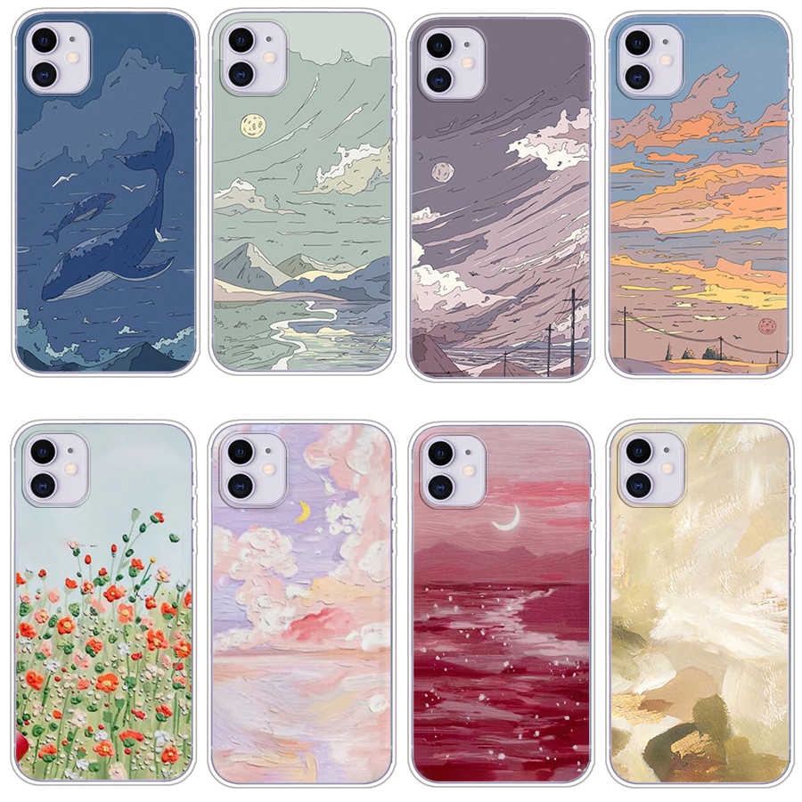 Ốp Điện Thoại TPU Dẻo In Họa Tiết Độc Đáo Thời Trang Cho iphonee 11 11 pro 11 pro max