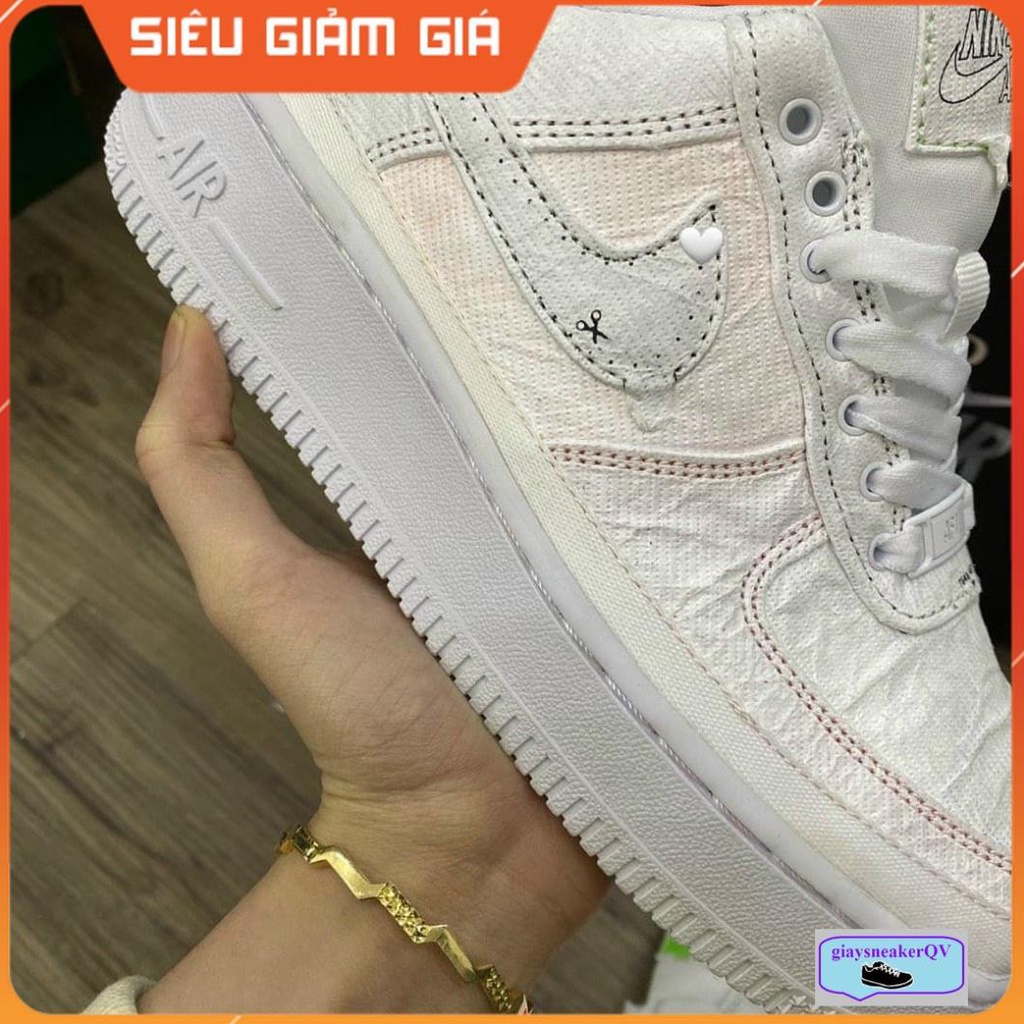 Giày thể thao Air Force 1 Tear Away  siêu phong cách dành cho nam và nữ, cặp đôi