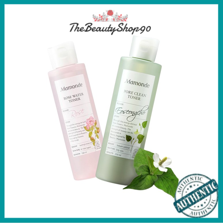 Nước Hoa Hồng Mamonde Toner 250ml Dành Cho Mọi Loại Da