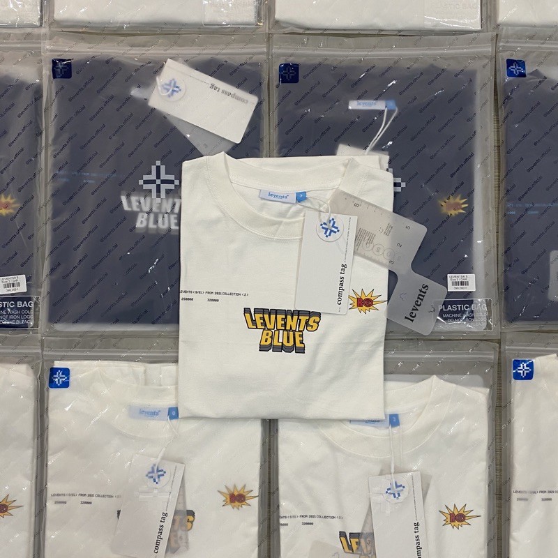 LEVENTS® SPACE TEE / DARK BLUE & WHITE | BigBuy360 - bigbuy360.vn