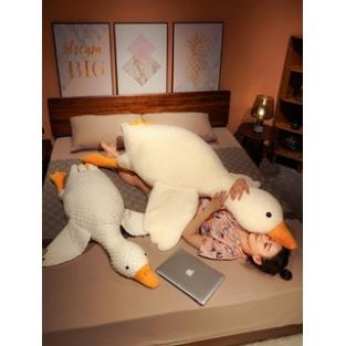 AOK LAND  Gấu bông thú bông ngỗng vịt trắng , làm quà tặng cao cấp, siêu to 50cm 90cm 1m3