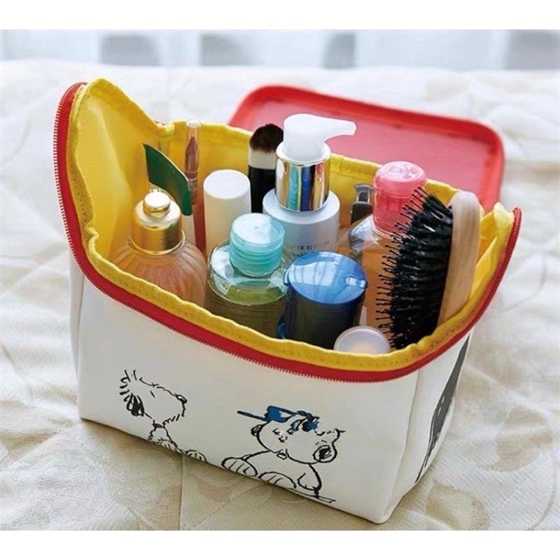 Túi Tote đựng đồ in hoạt hình Snoopy kiểu Nhật Bản