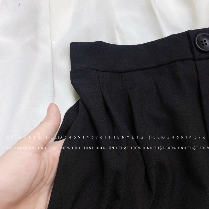 Quần short đùi tuyế mưa hình thật// Thiên Yết