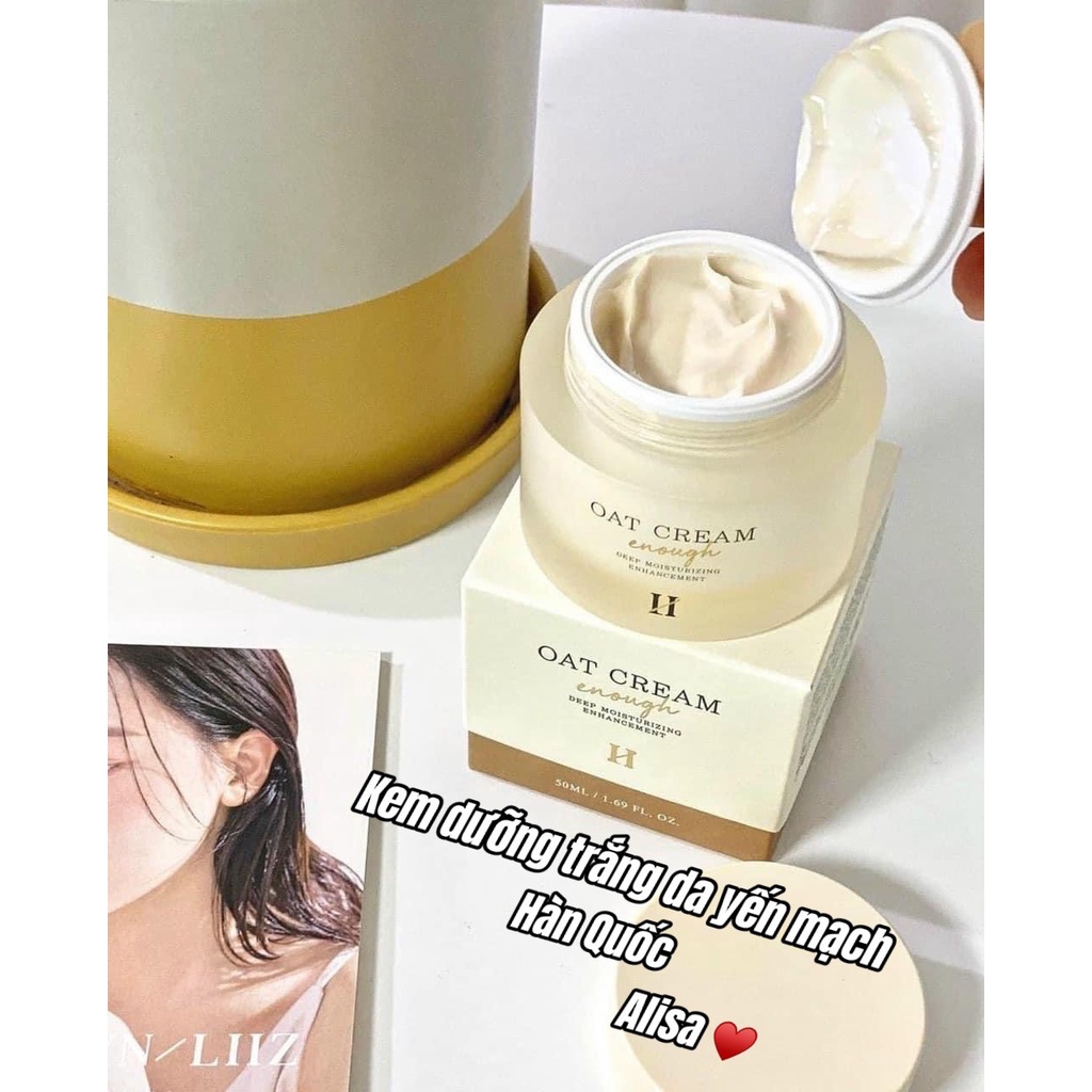 Kem dưỡng yến mạch OAT CREAM ENOUGH 50 ml -ALISA