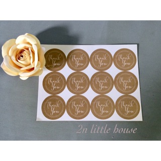 Sticker chữ thank you