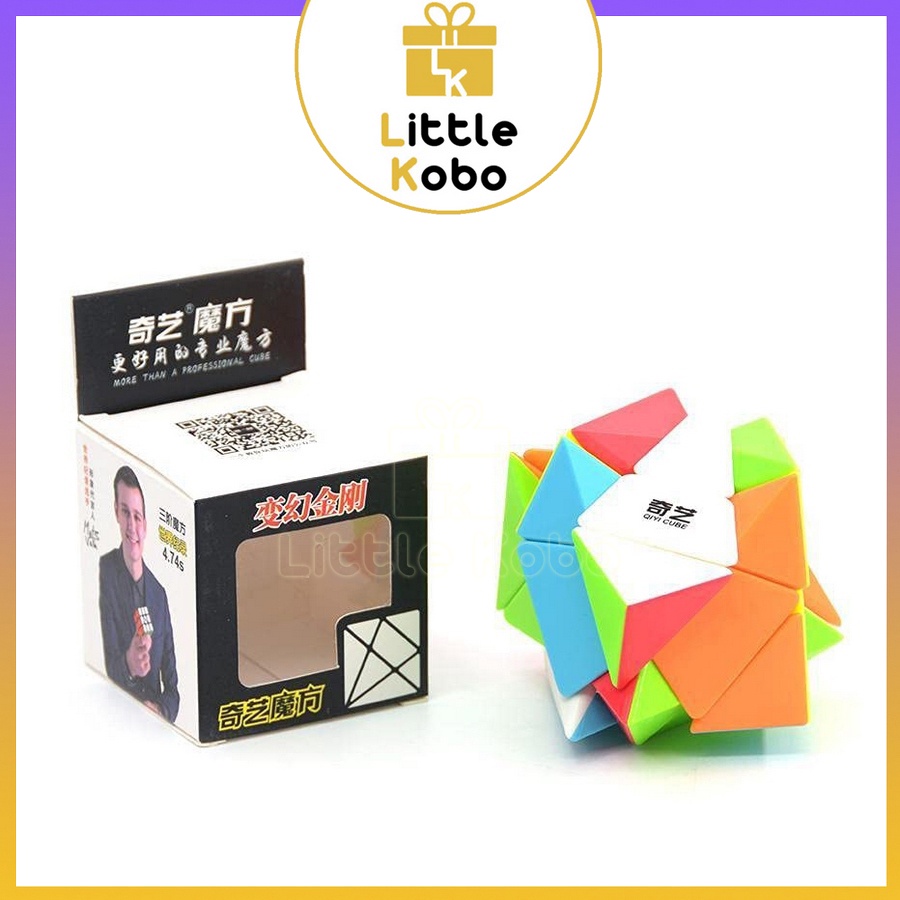 Rubik Biến Thể Axis Cube QiYi Rubic Stickerless Đồ Chơi Thông Minh