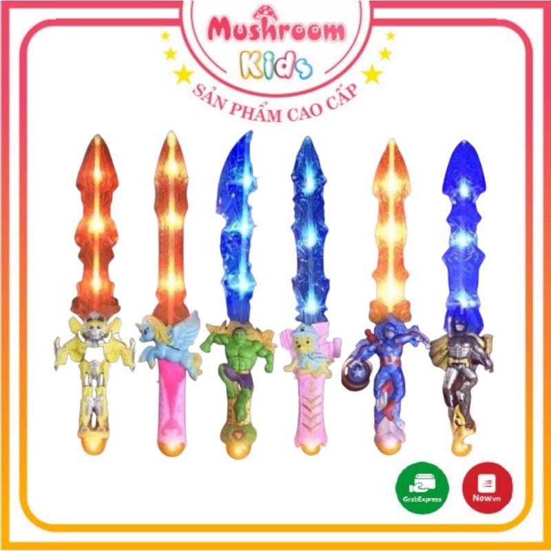 Đồ Chơi Thanh Kiếm Siêu Nhân Có Đèn Nhạc Dành Cho Bé Trai