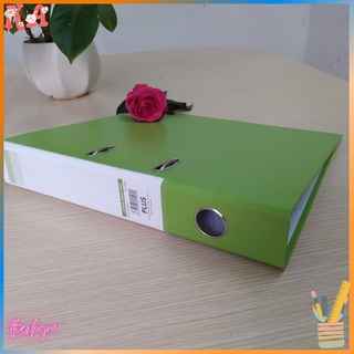 File càng cua- File còng bật 5cm Plus xanh cốm
