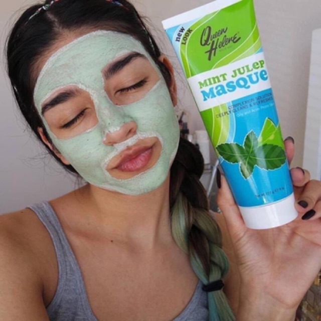 MẶT NẠ ĐẤT SÉT BẠC HÀ QUEEN HELENE MINT JULEP MASK