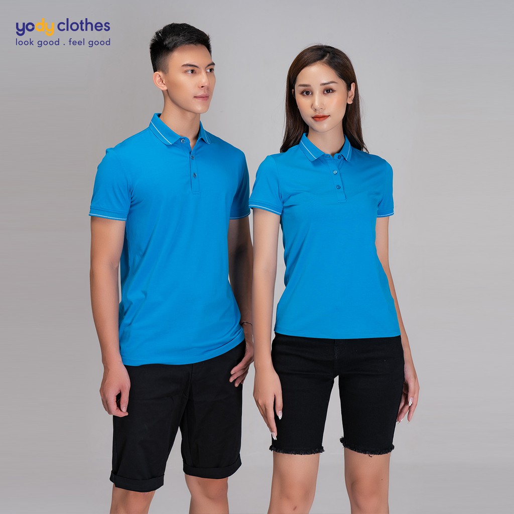 Áo thun polo nam YODY chính hãng cổ bẻ tay ngắn chất vải pima cao cấp mềm mịn APM3013 | BigBuy360 - bigbuy360.vn