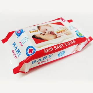 Khăn giấy ướt Baby Risco 80 tờ, khăn ướt