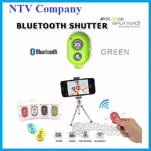 Remote Điều Khiển Chụp Ảnh Bằng Bluetooth Cho iOS Android