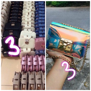 Combo 6sp túi thỏ và túi bảy màu