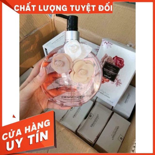 Sữa Tắm Ba Bông Hoa Cao Cấp BBAESS 400ml Hương Nước Hoa