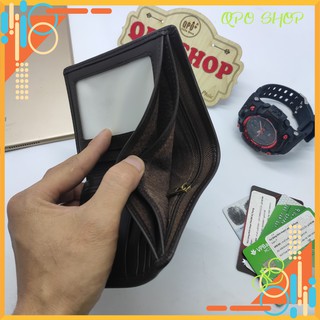 [SALE] Bóp Da Nam Đứng Da Bò Thật (BH 12tháng)