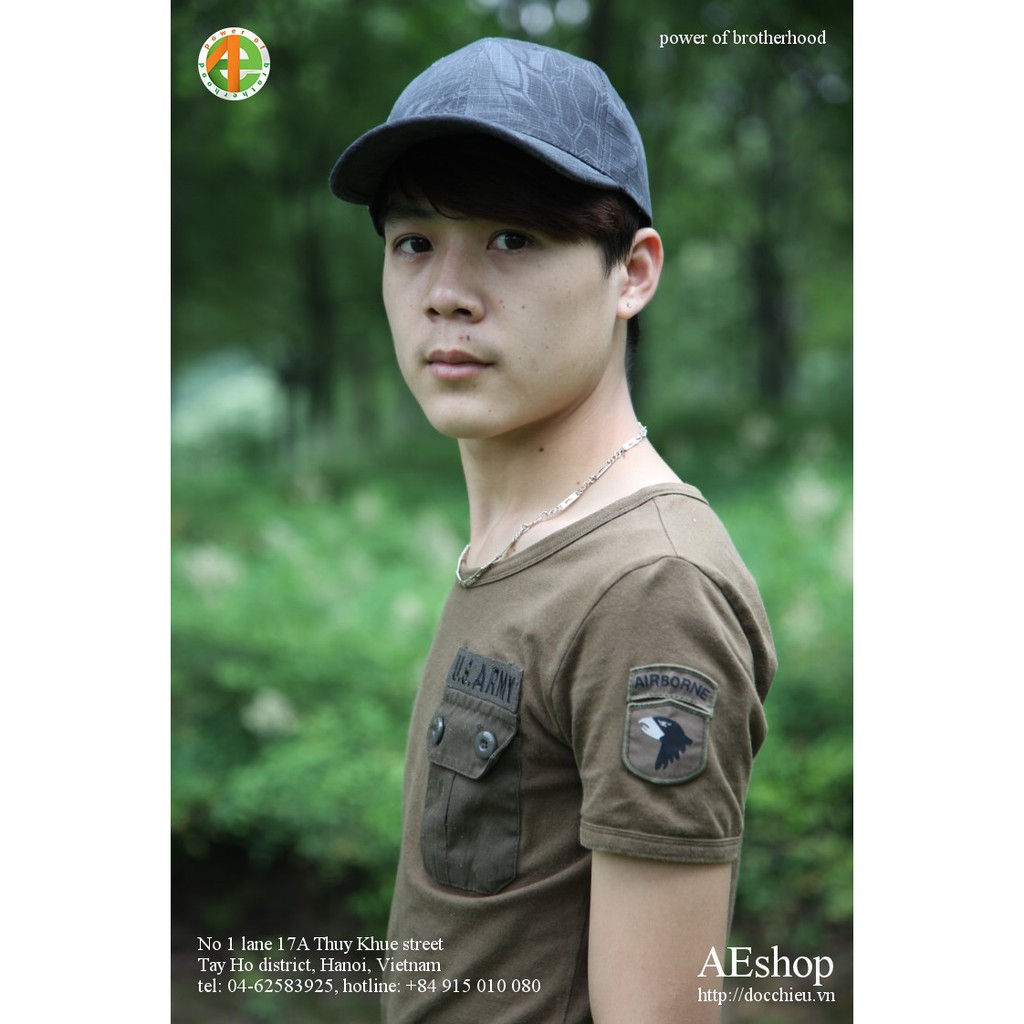 Mũ lưỡi trai rằn ri rắn đuôi chuông