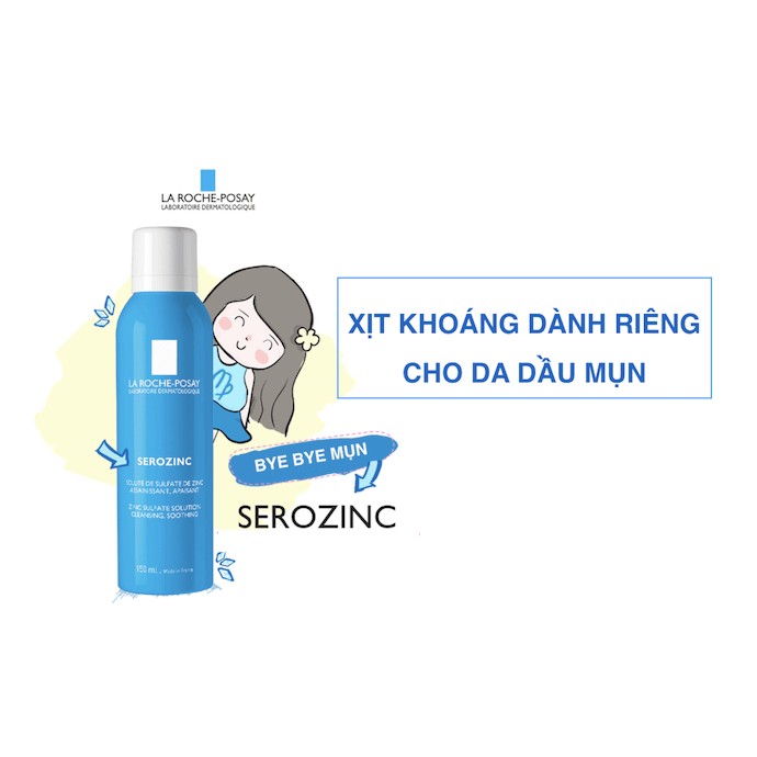 Xịt khoáng Serozinc La Roche-posay