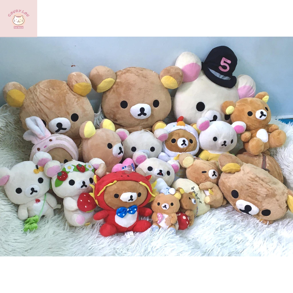 Gấu bông Rillakkuma & Korilakkuma (update t12)