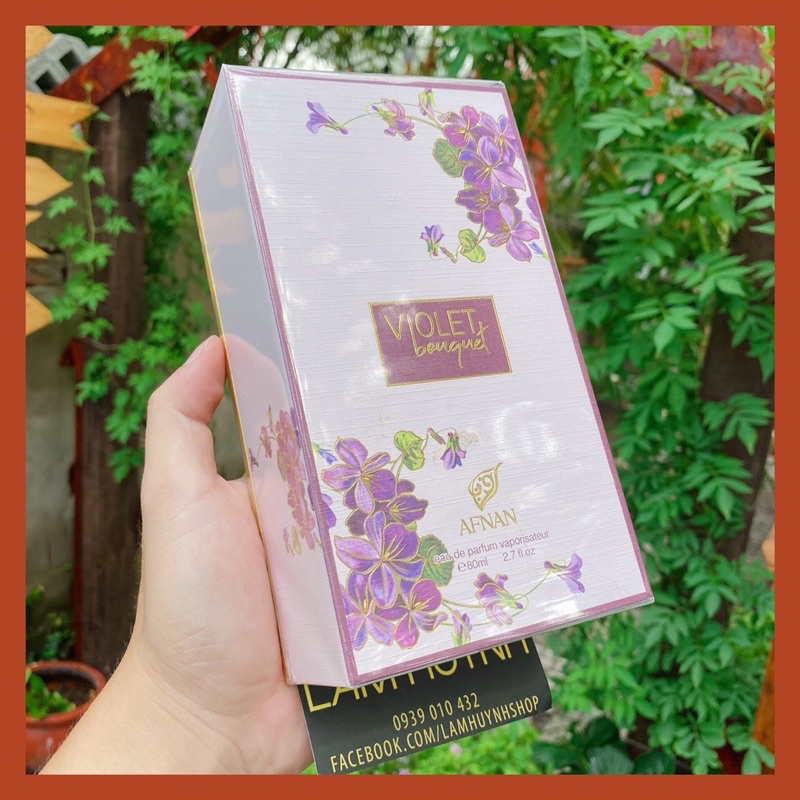 Nước hoa nữ VIOLET BOUQUET AFNAN 80ml