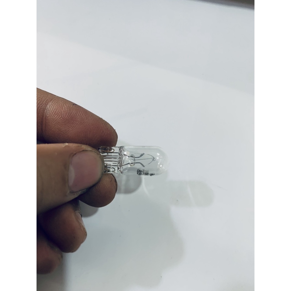 Bóng Đèn Demi, soi biển số Chân T10 12V-5W loại tốt
