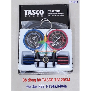 Bộ đồng hồ đôi đo áp suất Gas R22 cao cấp TASCO TB120SM