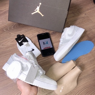 GIÀY JORDAN1 PARIS LAI AU DA THẬT [ FREESHIP + BOX ]