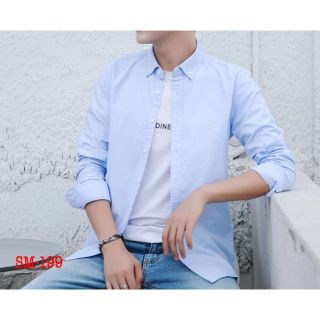 Áo sơ mi nam trơn nhiều màu