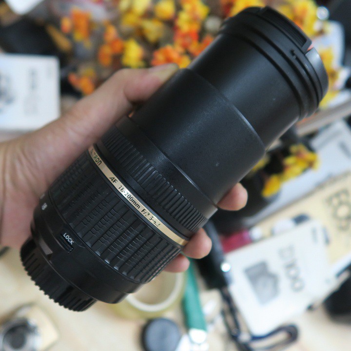 Ống kính Tamron 18-200 f3.5-5.6 dùng cho máy ảnh Nikon thumbnail