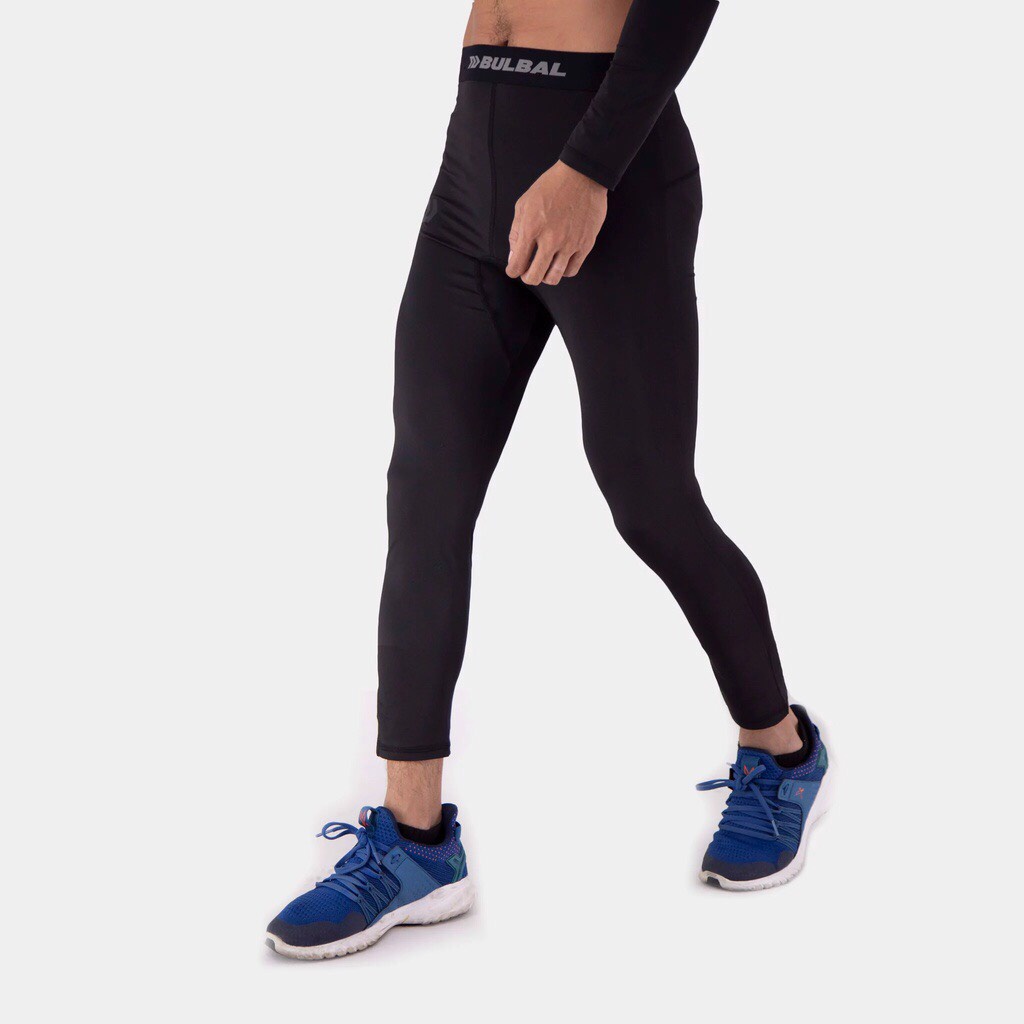 Quần Legging -Quần Giữ Nhiệt Nam Chuyên Tập Gym Màu Đen