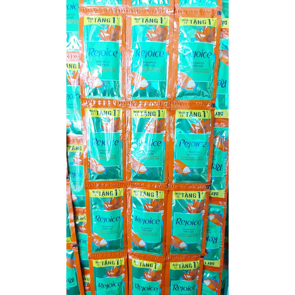 Combo 6 dây Dầu gội Rejoice dây ( 1 dây là 12 gói hoặc 10 gói tùy đợt chương trình)