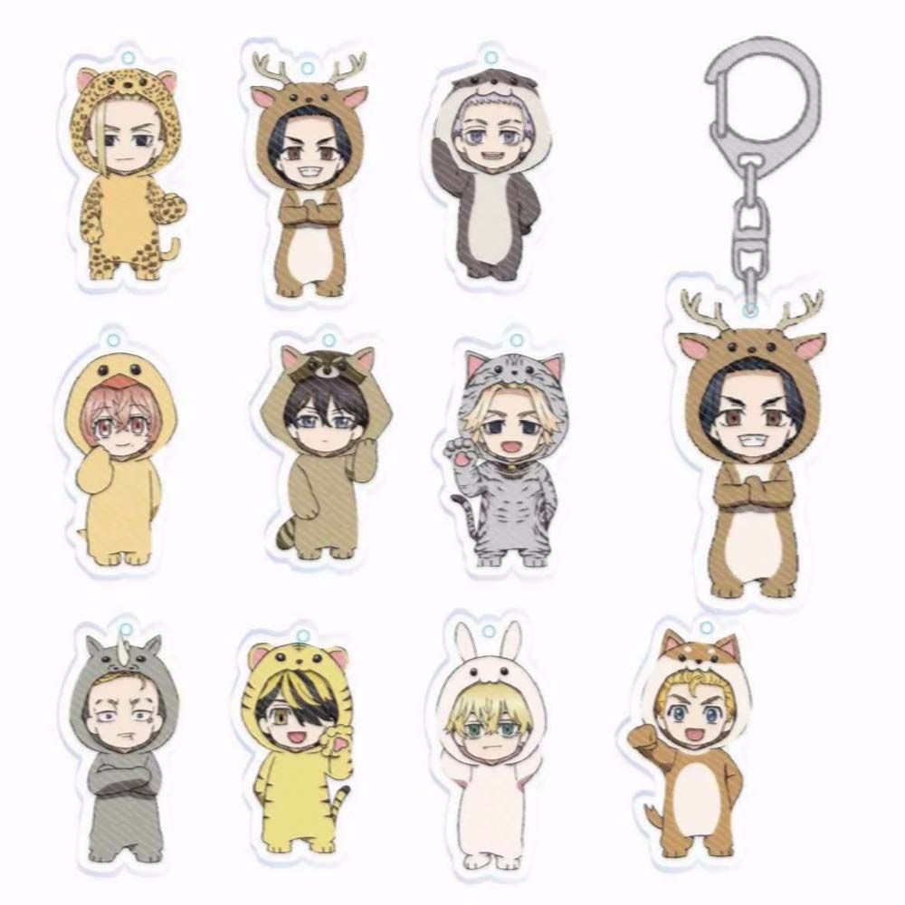 Móc Khóa Nhựa Acrylic Hình Nhân Vật Anime Hinata Trong Phim Tokyo Revengers Taylor1