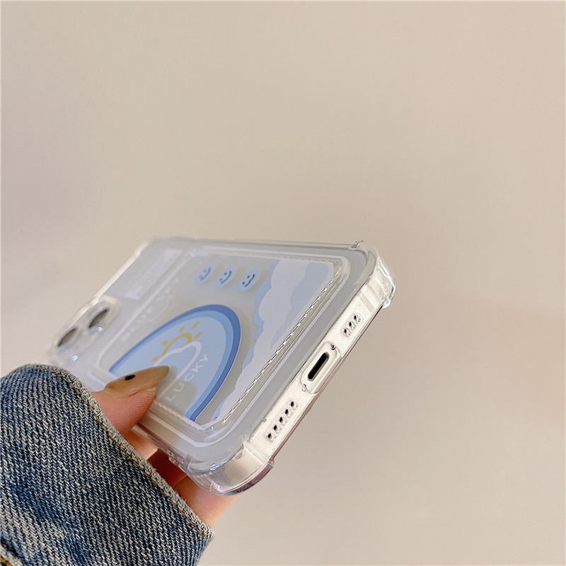 ỐP LƯNG IPHONE Phù Hợp Ốp Điện Thoại Có Ngăn Đựng Thẻ Cho iphone15 / 14 / 13 promax 11 / xrxs 6 / 7 / 8 / plus