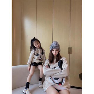 ÁO ĐÔI MẸ VÀ BÉ MKEY MÀU BE CỰC HOT CỰC TÂY