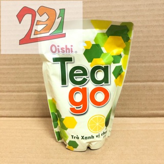 Túi Nước Trà Xanh TeaGo Oishi 200ml