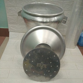 Nồi hấp xôi nhôm 5 kg gạo