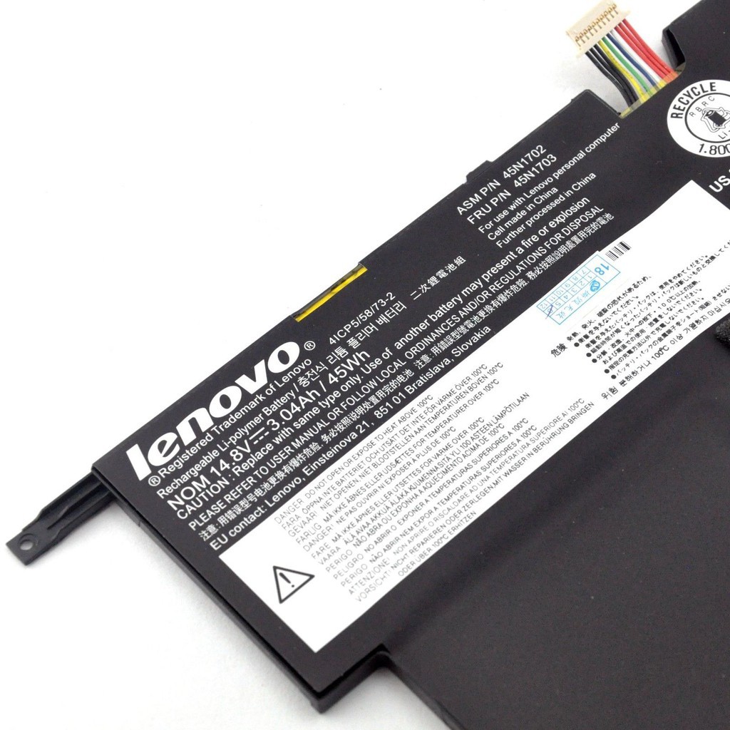 PIN LAPTOP LENOVO X1 Carbon Gen 2/ GEN 3 45N1700 45N1701 45N1702 45N1703 - BẢO HÀNH ĐỔI MỚI 6 THÁNG