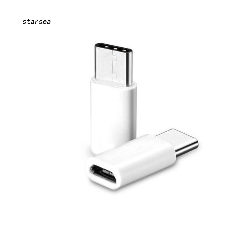 Set 5 đầu chuyển đổi cổng Micro USB sang type C cho điện thoại Samsung Galaxy S8