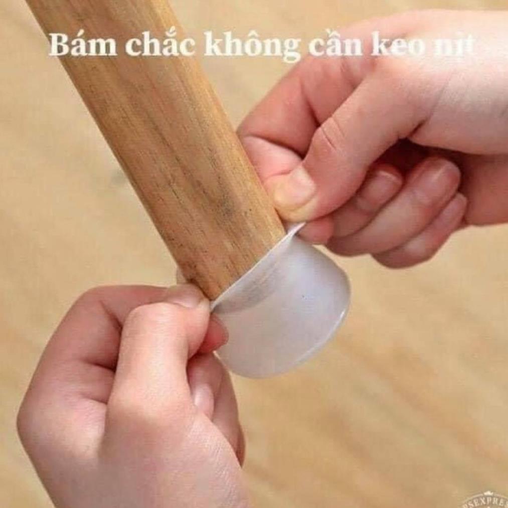 (giá sỉ) set 4 miếng bọc chân ghế, chân bàn chống trượt