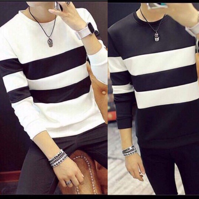 Áo thun dài tay Thu Đông hoạ tiết thời trang - cá tính ATD008 | BigBuy360 - bigbuy360.vn