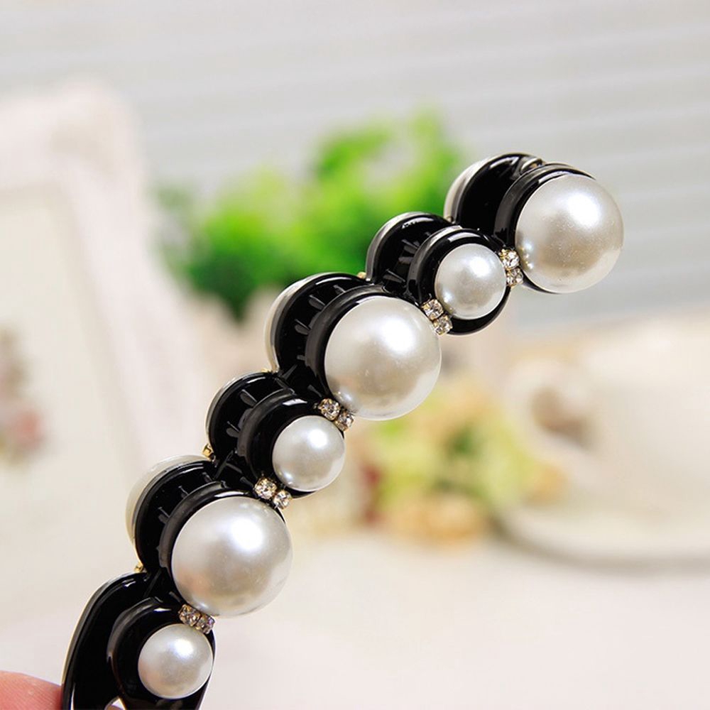 Kẹp tóc có đính ngọc trai thời trang cho nữ