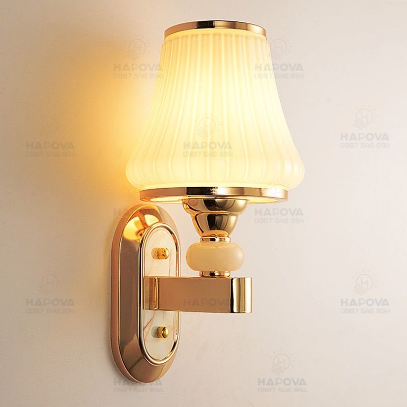 Đèn treo tường, đèn ngủ treo tường HAPOVA ZIBE 3356 Kèm bóng LED chuyên dụng
