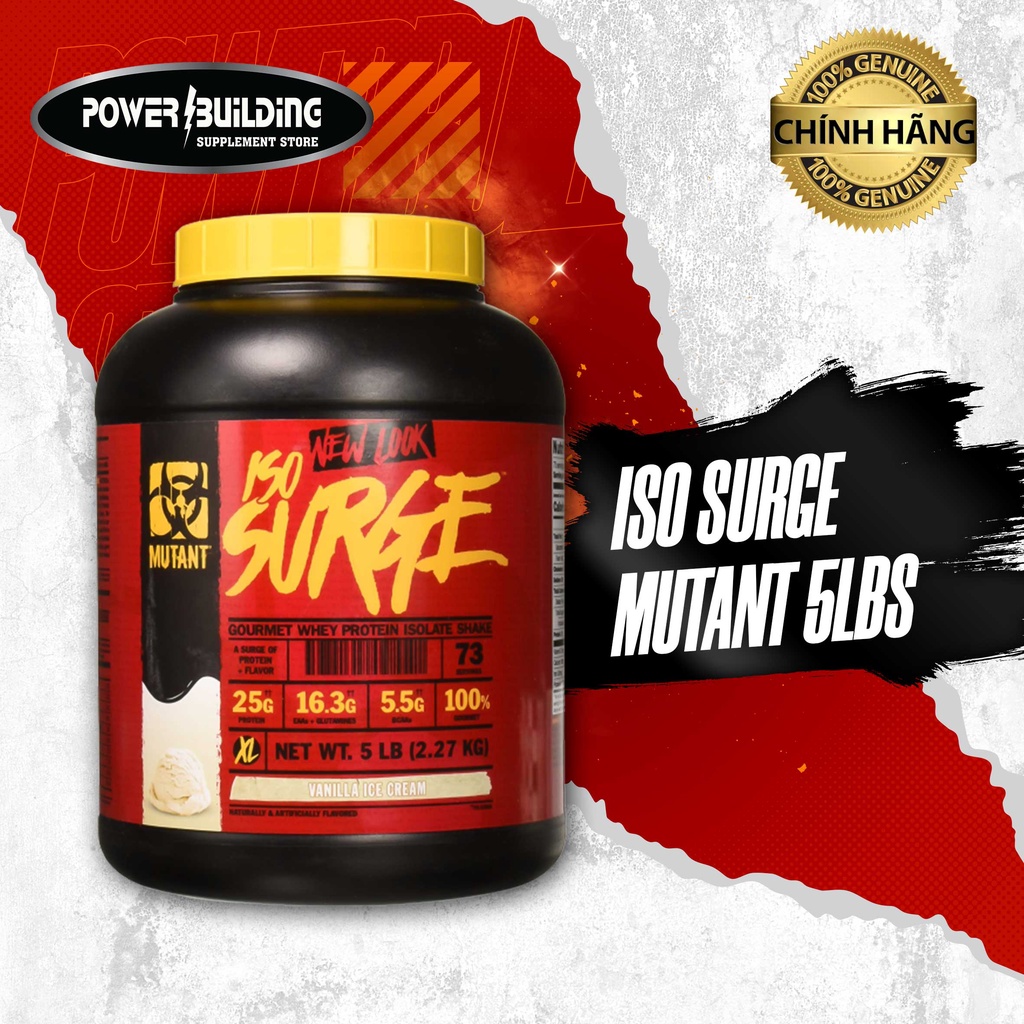 Sữa tăng cơ Mutant Iso Surge 5lbs