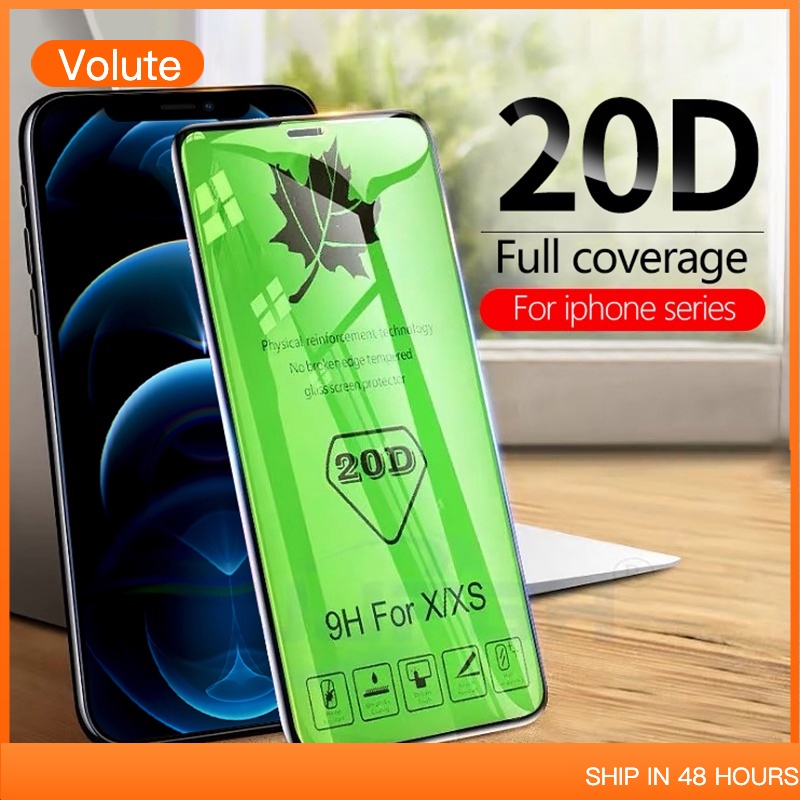 Kính Cường Lực 20d Bảo Vệ Màn Hình Điện Thoại iphone 11 12 13 14 15 pro max