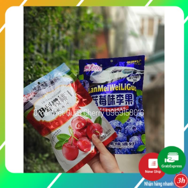 Ô MAI CHERRY ÔMAI VIỆT QUẤT - việt quất gói 428gr cherry gói 408gr