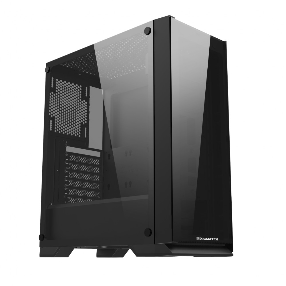 [Mã ELMS4 giảm 7% đơn 500K] [Mã ELMS4 giảm 7% đơn 500K] Vỏ Case XIGMATEK SIROCON III (EN43880)-Tặng 3 fan led mặt trước